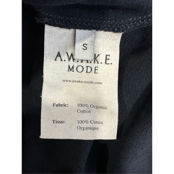 A.W.A.K.E. Mode Main Asymmetric Drape Maxi Dress Size Small $370 - Picture 12 of 12